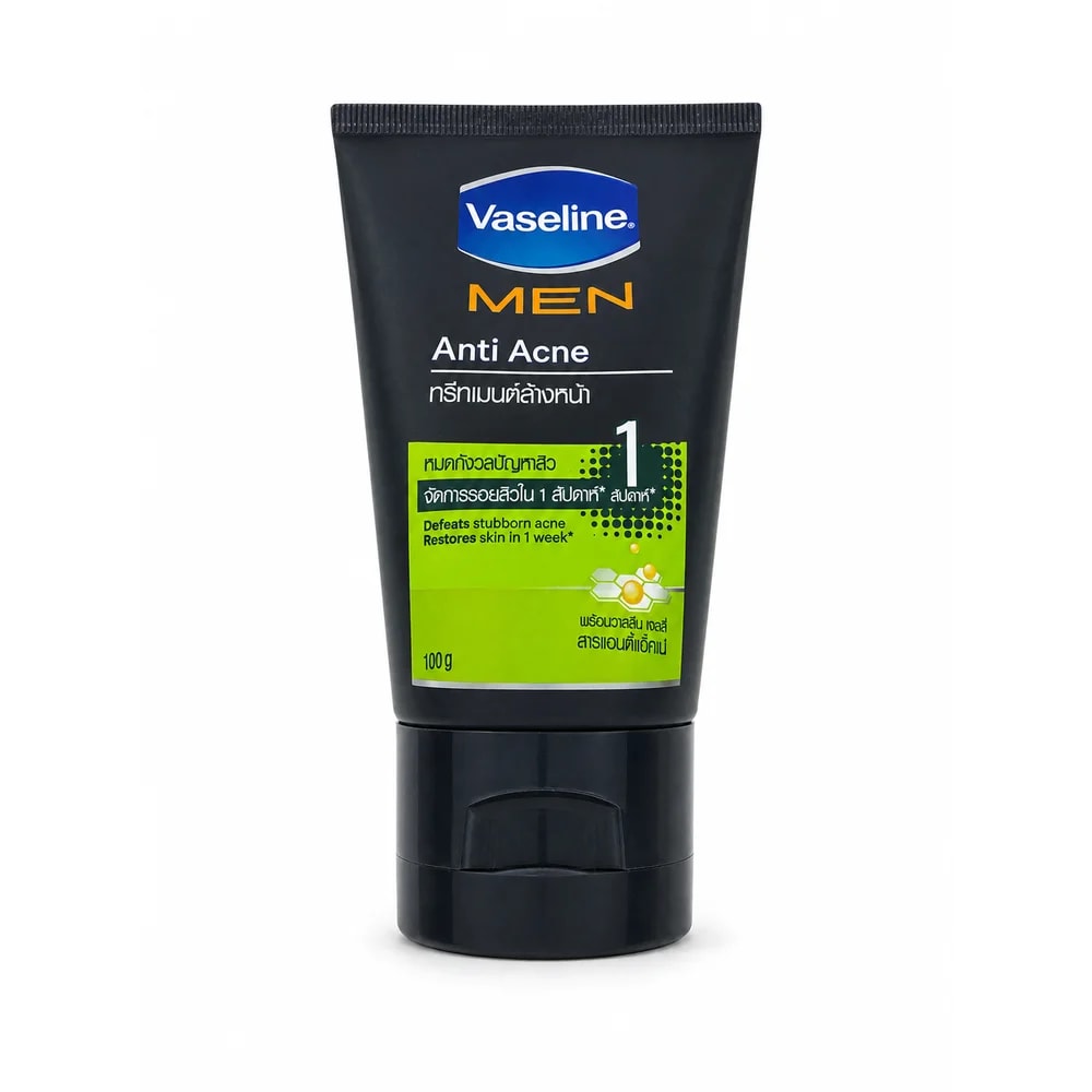 Vaseline MEN Anti Acne Face Wash Face wash, 100 g - Kim Yi