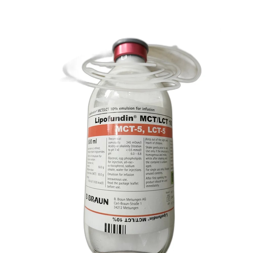 Lipofundin MCT/LCT 10% 10% emulsion, 500 ml - PHARMACIE MONGKUL