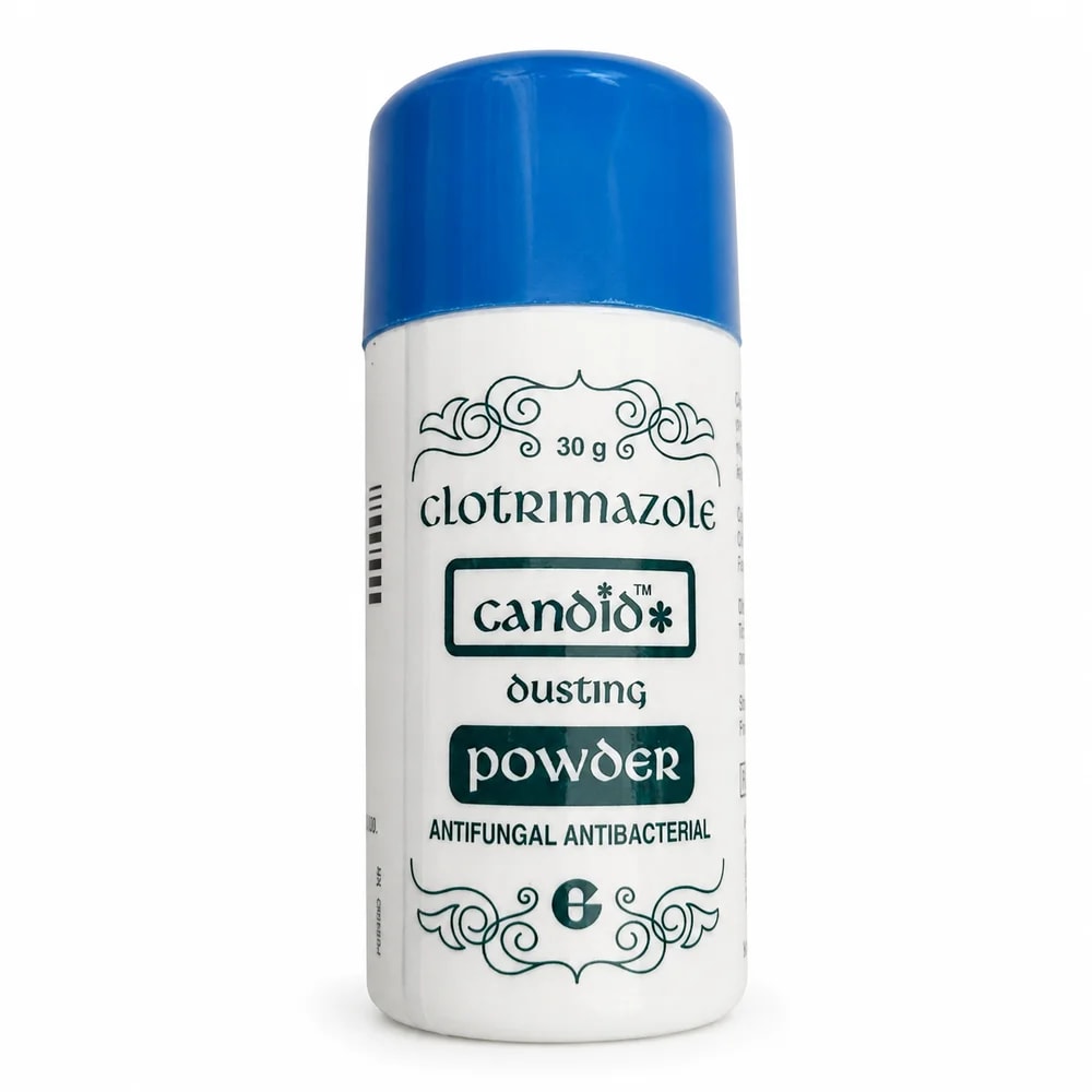 Candid 1% clotrimazole dusting powder - Preah Chan Tep Pharmacy