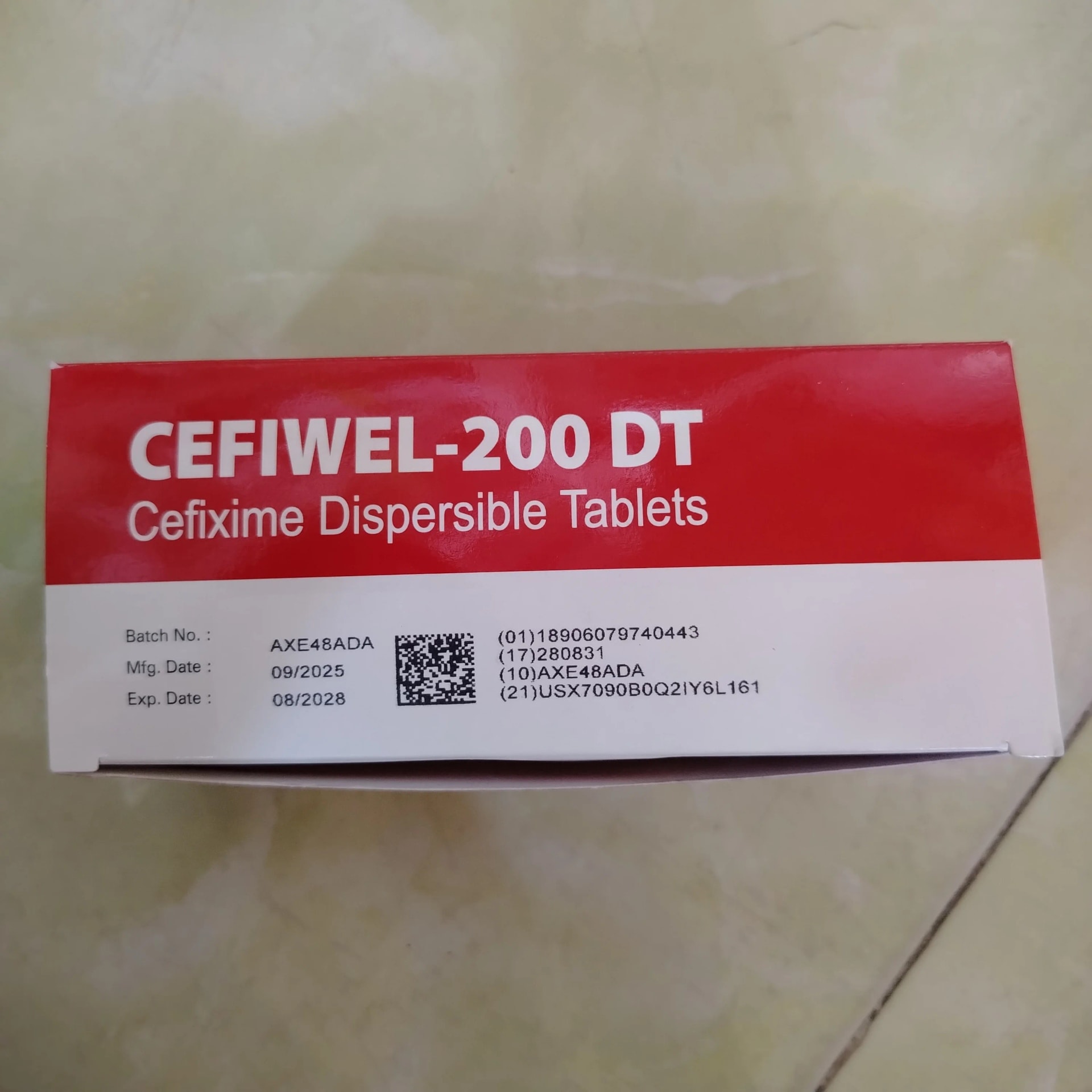 Cefiwel-200 DT 200 mg - Phal Cham Rouen