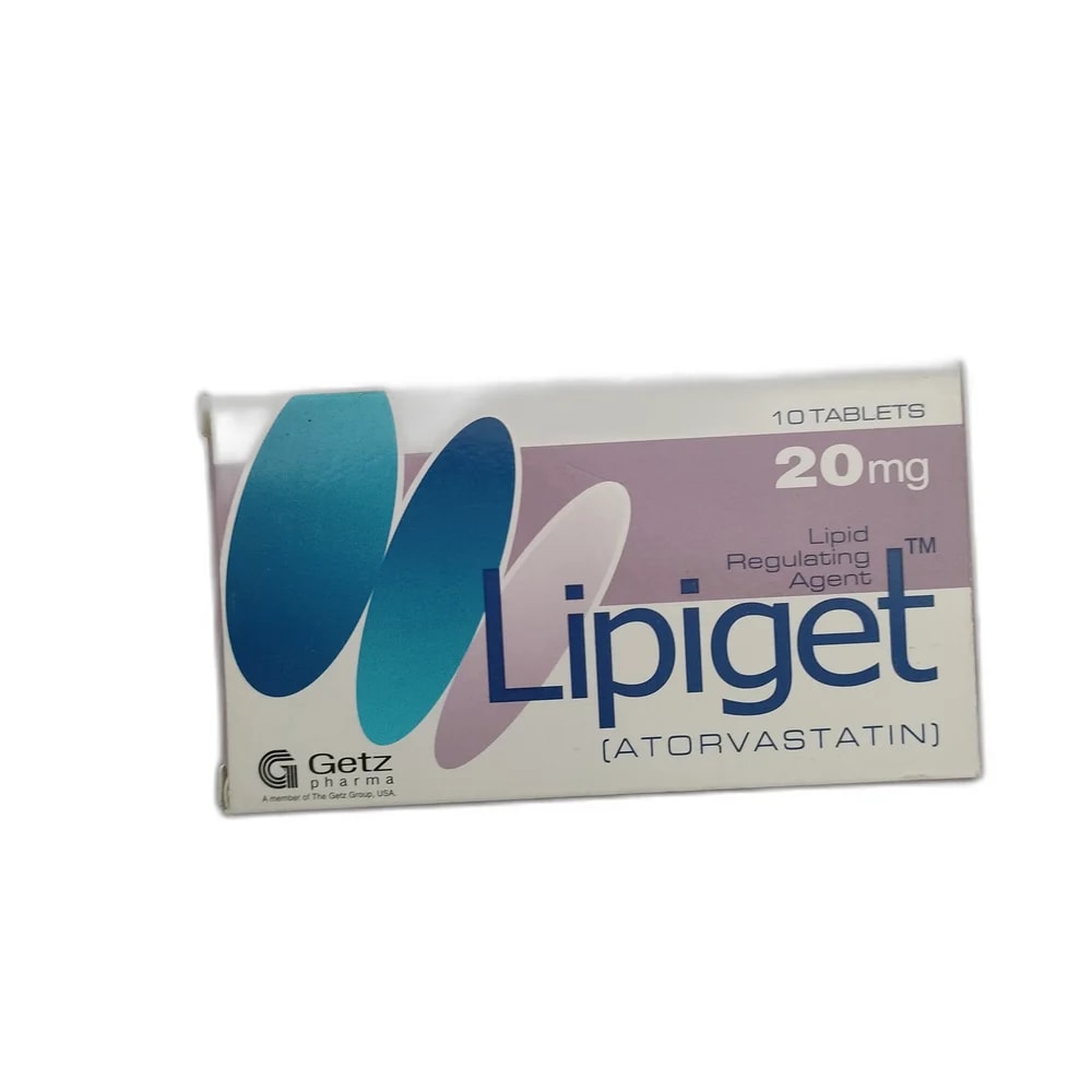 Lipiget 20 mg - MEY PHARMA PHARMACY