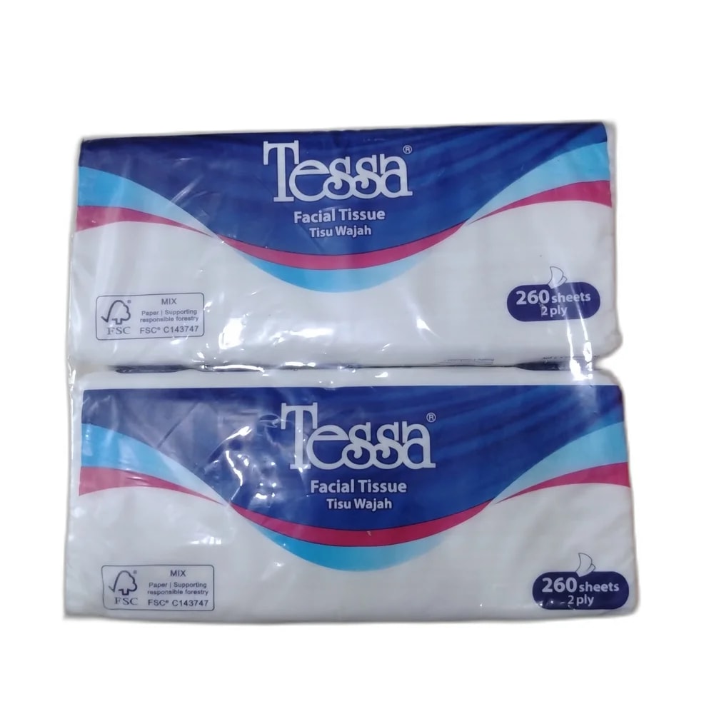 Tessa Facial Tissue 260 sheets - PONLEU DOUNG DARA PHARMACY