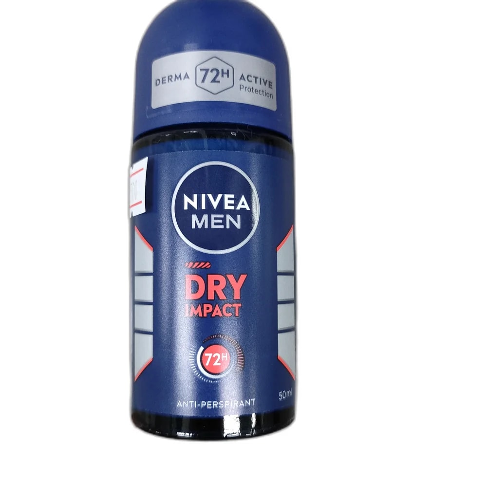 Nivea Men Dry Impact Roll On Antiperspirant 50 ml - Depot de Pharmacie B Rotha