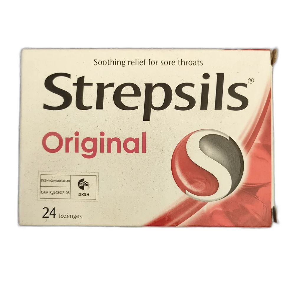 Strepsils 1.2 mg / 0.6 mg - Depot De Pharmacie "A" Kim Houy