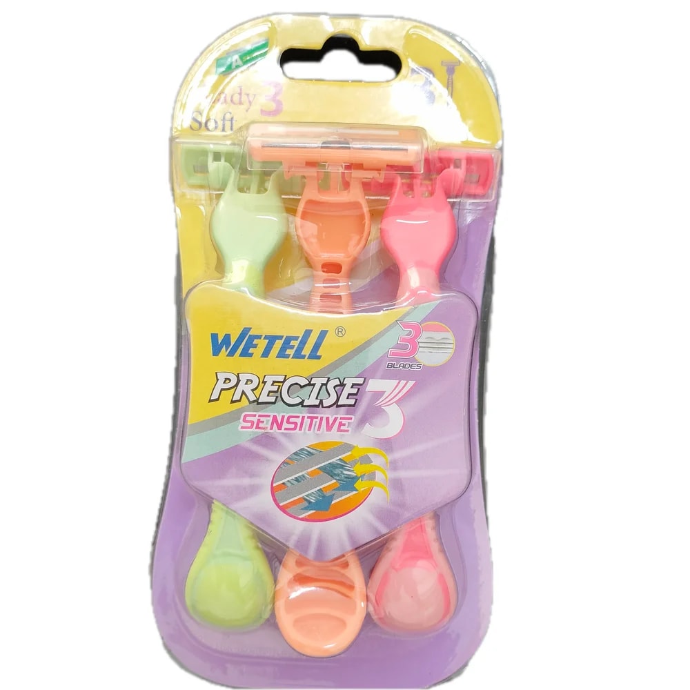 Wetell Precise 3 Sensitive 3-blade - Preash Khan Pich I Pharmacy