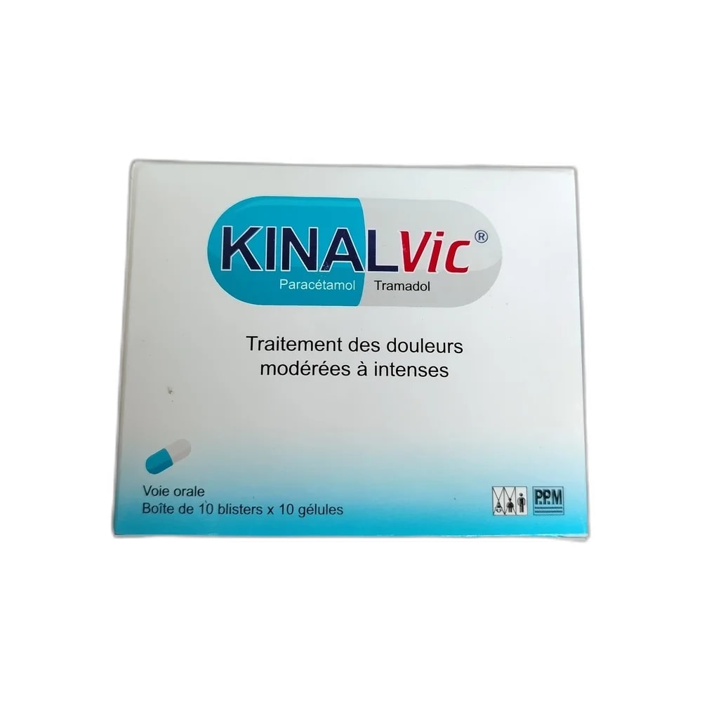 Kinal Vic Paracetamol 325mg + Tramadol 37.5mg - DHOU CARE PHARMACY