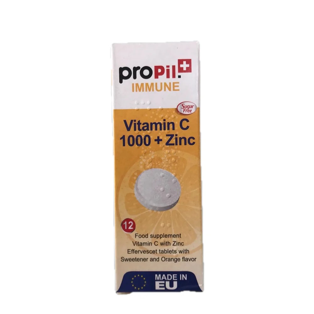 ProPil Immune Vitamin C 1000 mg / Zinc 15 mg - Reach Srey
