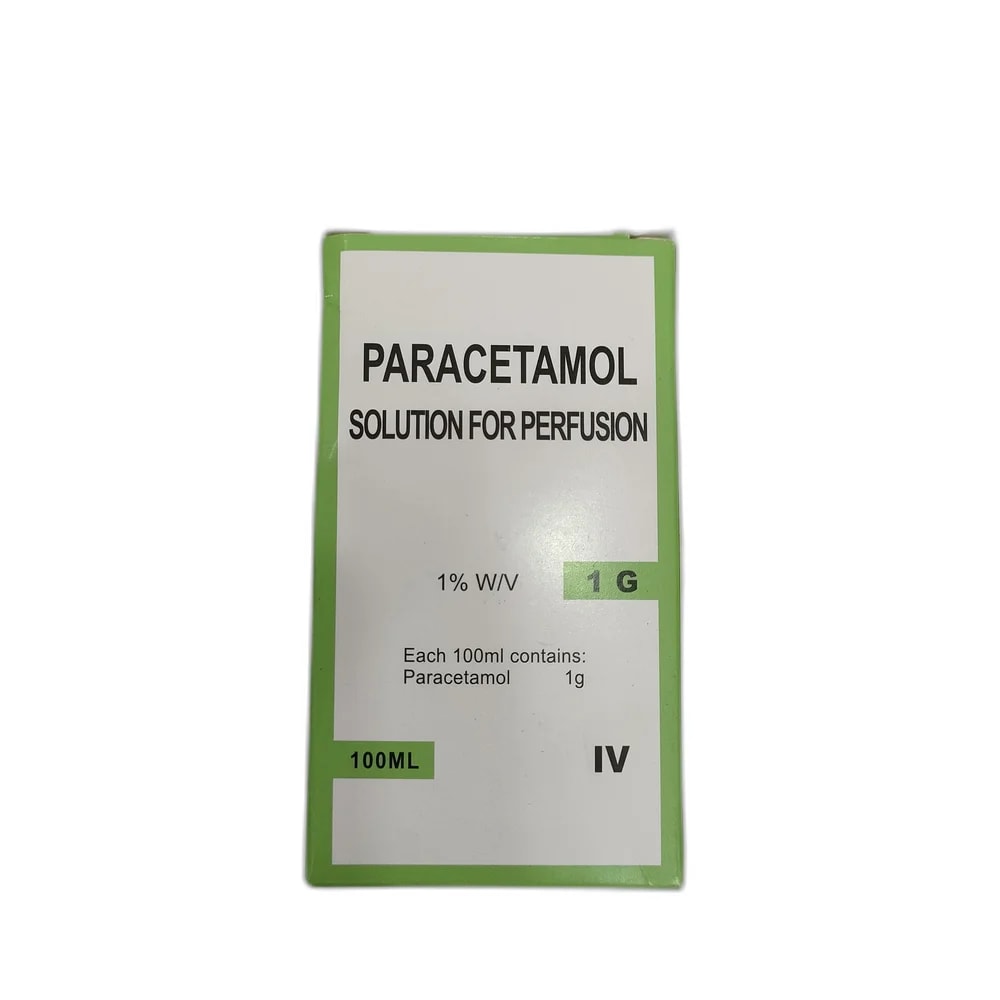 Paracetamol Solution for Perfusion 1 g / 100 ml (1% w/v) - Reachvong Pharmacy