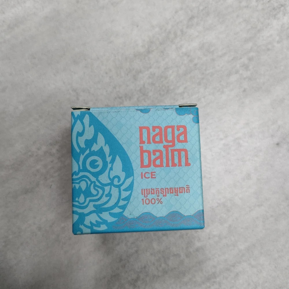 Naga Balm Ice Topical balm, 20 g jar - Depot De Pharmacie "A" Kim Houy