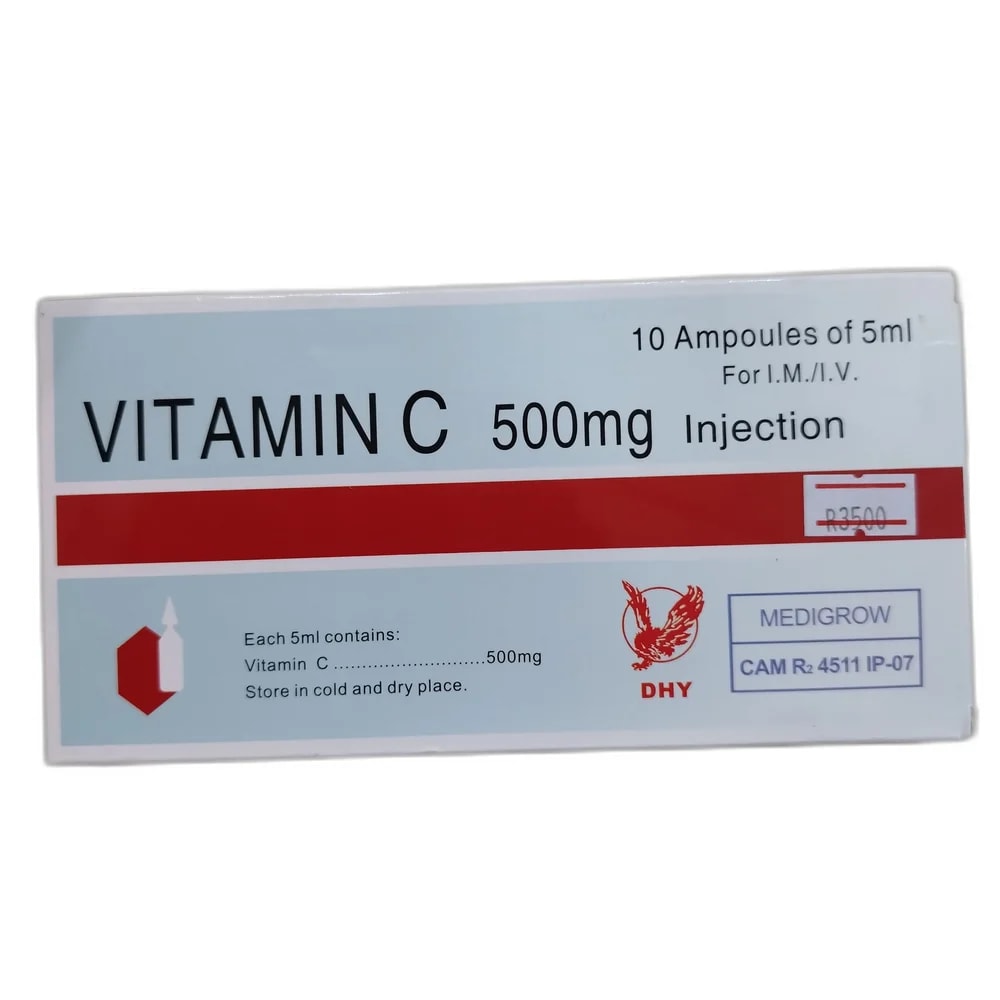 Vitamin C 500 mg / 5 ml - PHARMACIE LA BELLE PHARMA 