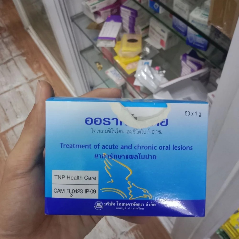Oracortia Dental Paste Triamcinolone acetonide 0.1% w/w - Kim Yi