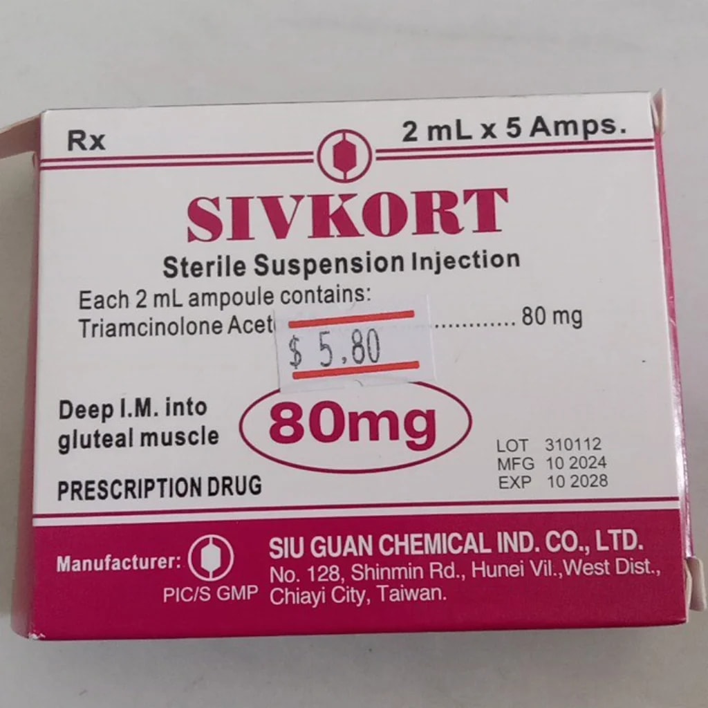 SIVKORT 80 mg - SETHIKA CARE Pharmacy