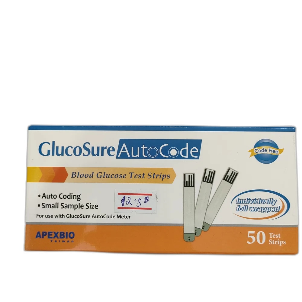 GlucoSure AutoCode Test Strips - PHARMACIE MONGKUL