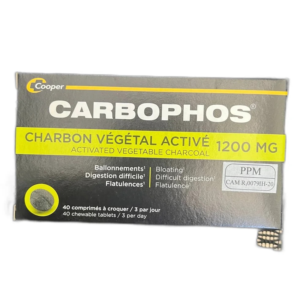 Carbophos 1200 mg - Pharmarcy Tareach
