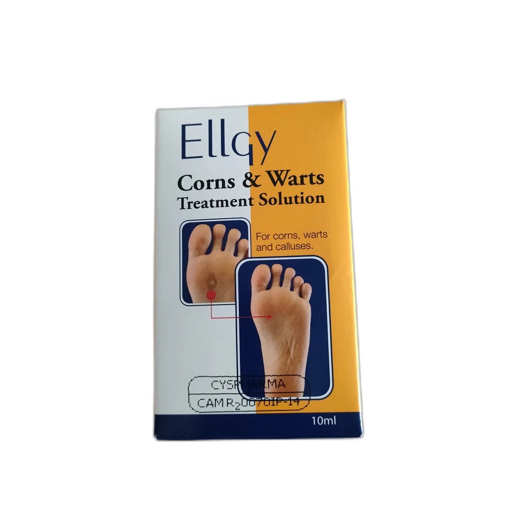 Ellgy Corns & Warts Treatment Solution 17% w/v - SUKHA PHARMACY