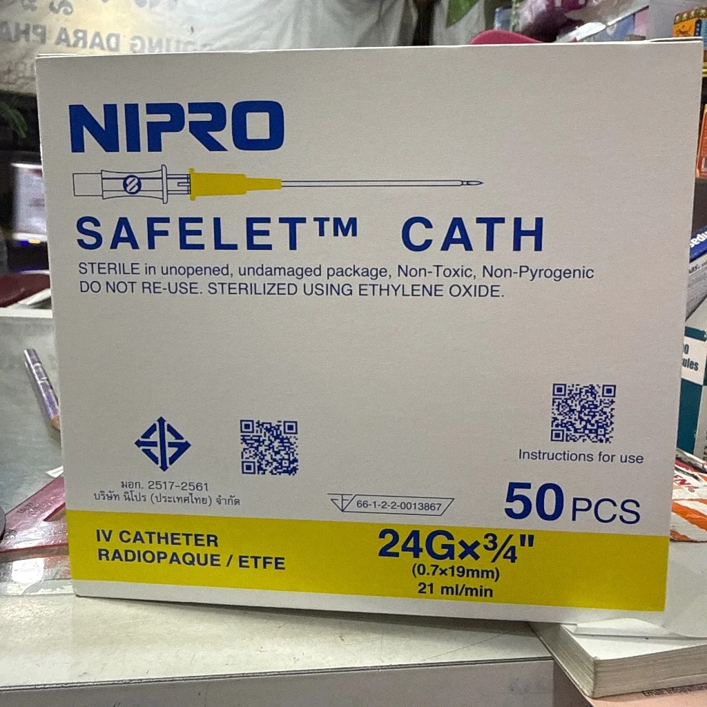 Nipro Safelet Cath - PONLEU DOUNG DARA PHARMACY