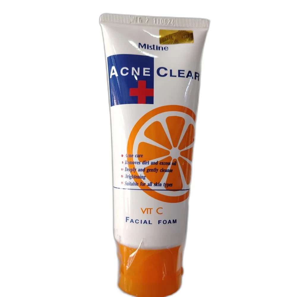Mistine Acne Clear Vit C Facial Foam 85 g - PHARMA ASSIST PHARMACY
