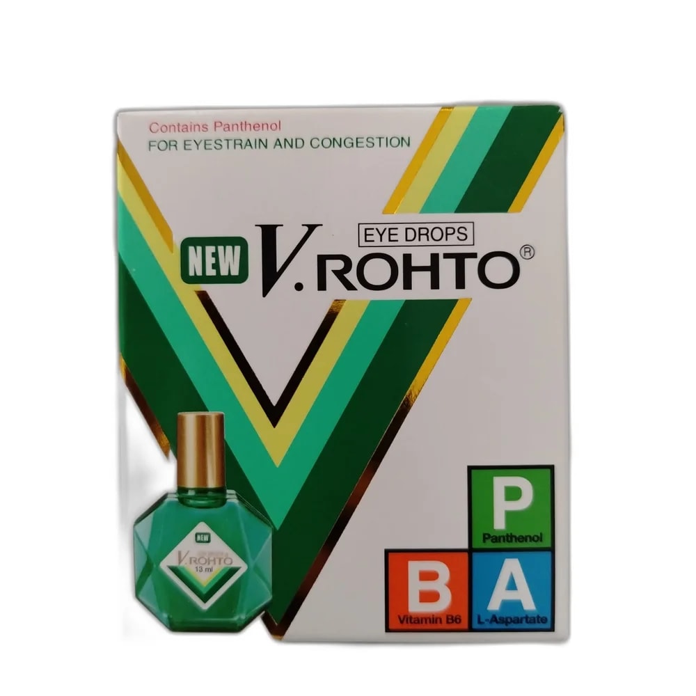 New V.Rohto Eye Drops - Oudom Puthik Pharmacy