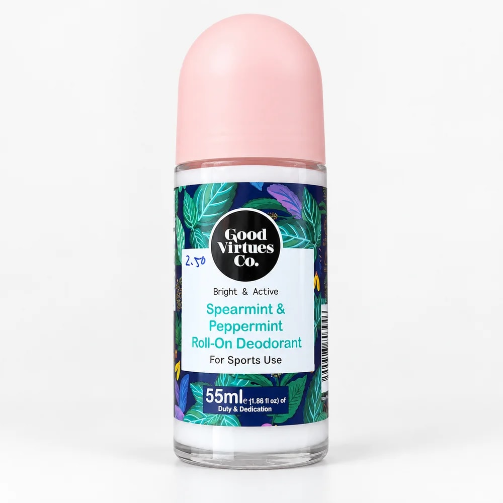 Good Virtues Co Bright & Active Spearmint & Peppermint 55 ml - PHARMCY ARUN REAS
