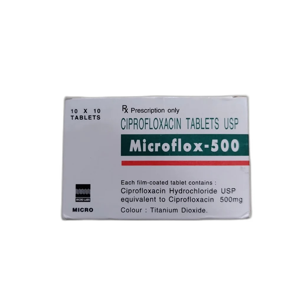 Microflox 500 mg - PHARMACIE LA BELLE PHARMA
