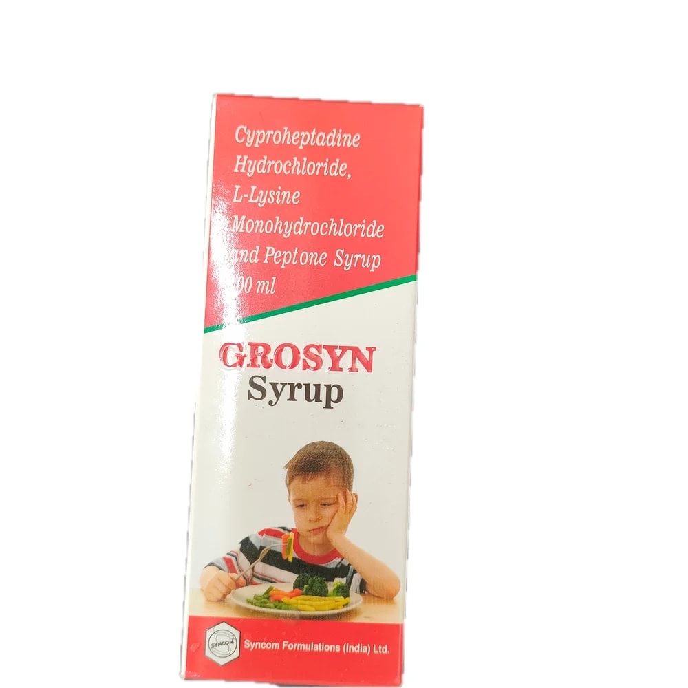 Grosyn 2 mg / 150 mg / 25 mg per 5 ml - Preash Khan Pich I Pharmacy
