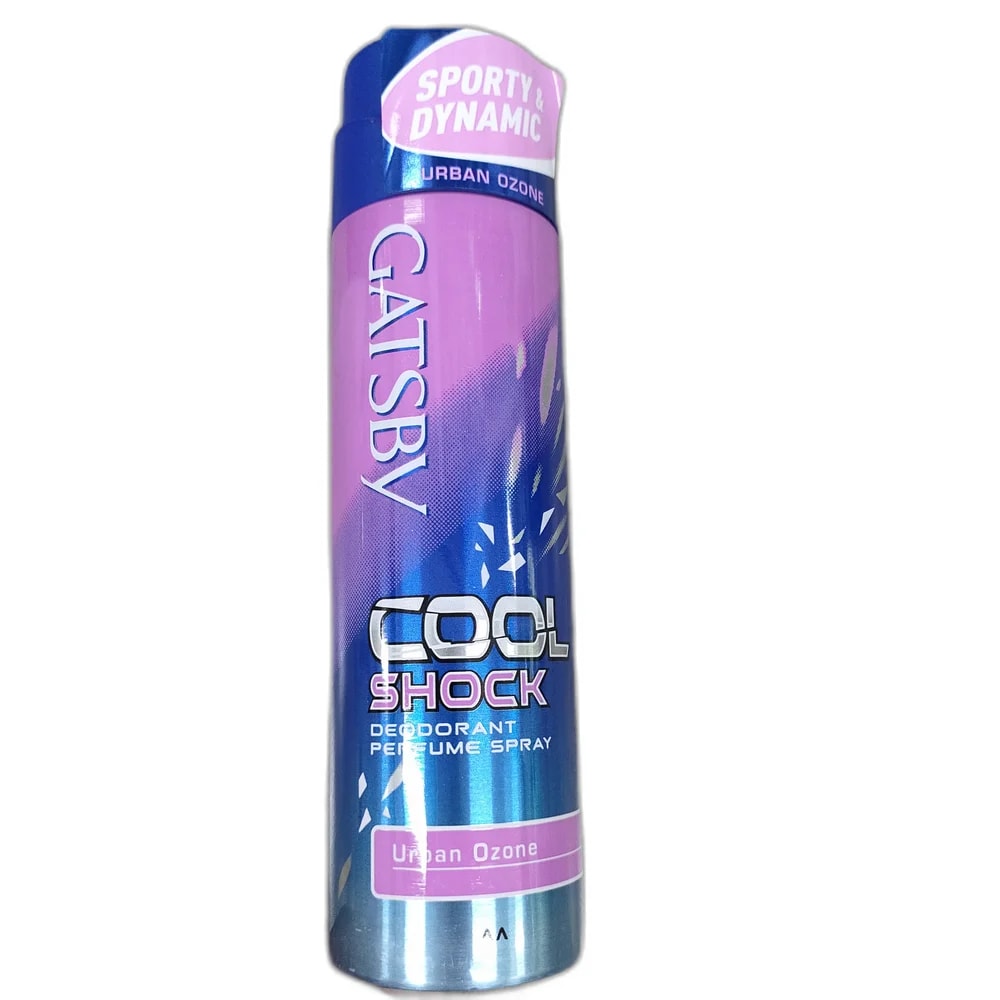Gatsby Cool Shock Urban Ozone Deodorant Perfume Spray 175 mL - Depot de Pharmacie B Rotha