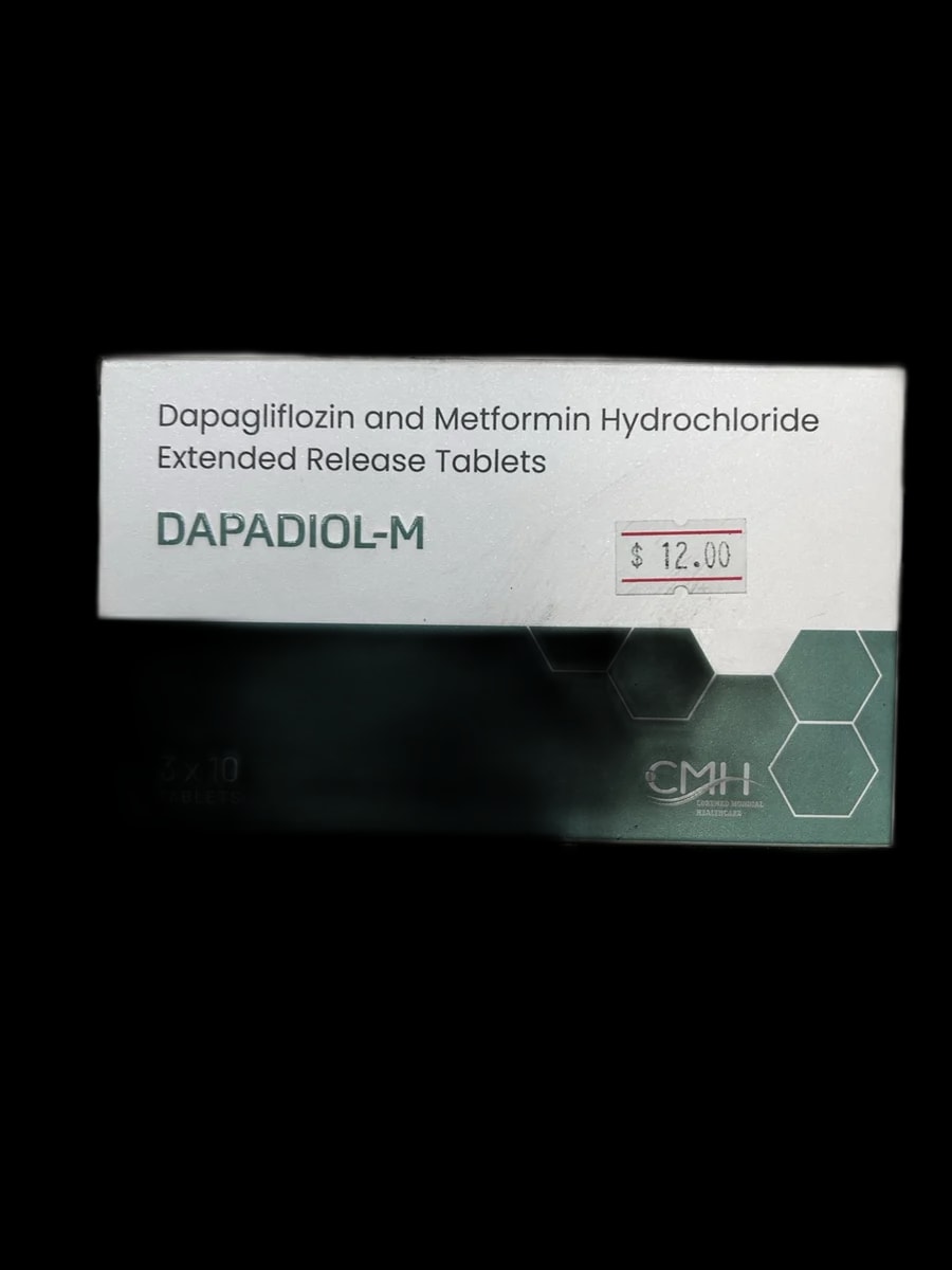 Dapadiol-M 10mg/500mg - ឱសថស្ថានព្រះខ័នពេជ្រ