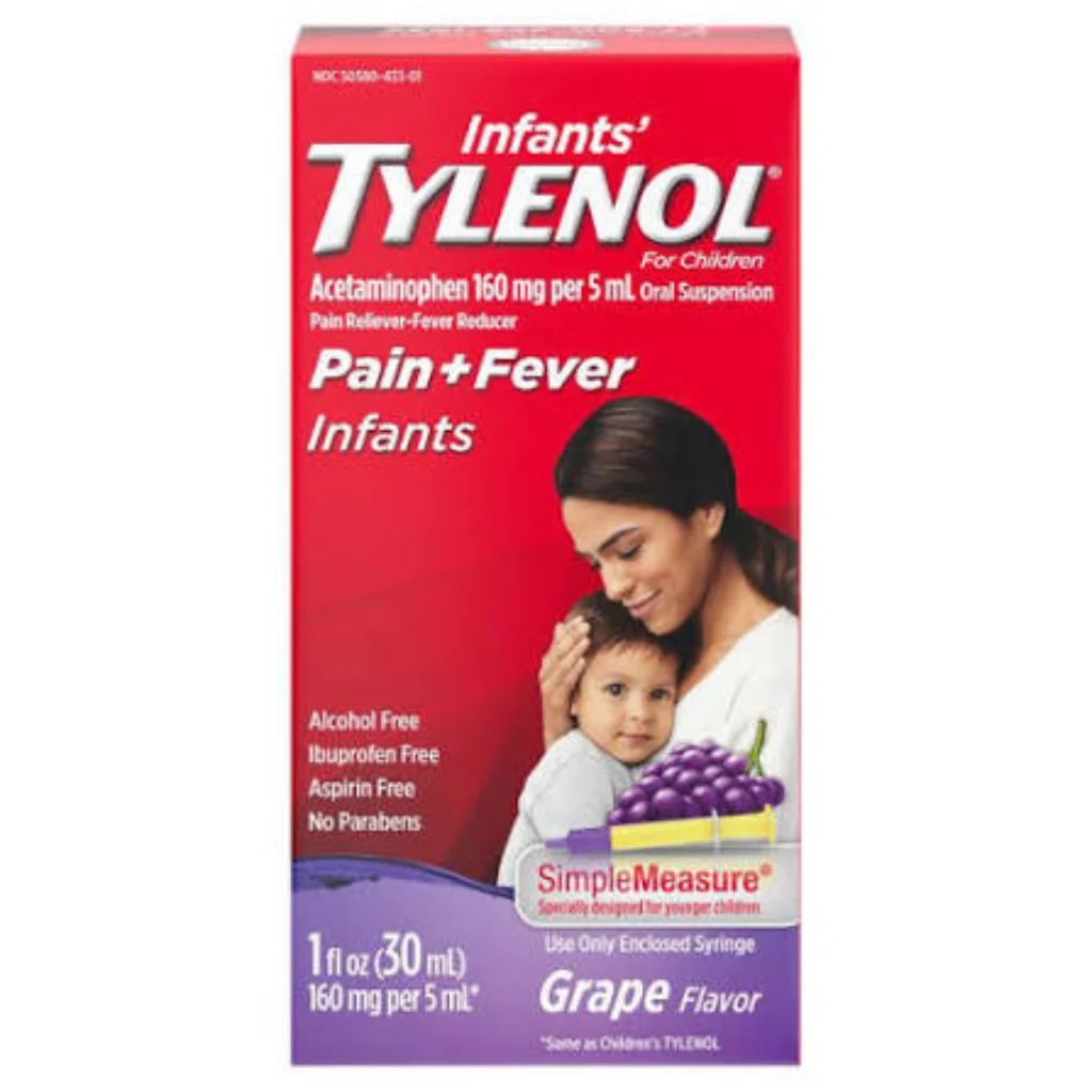 Children's Tylenol 160 mg / 5 ml - Depot De Pharmacie "A" Kim Houy