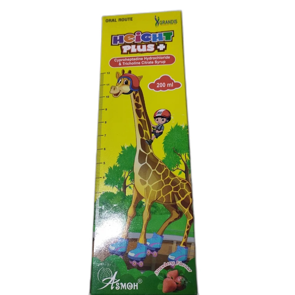 Height Plus 2 mg / 275 mg per 5 ml - PHARMACIE PORNLEU PICH