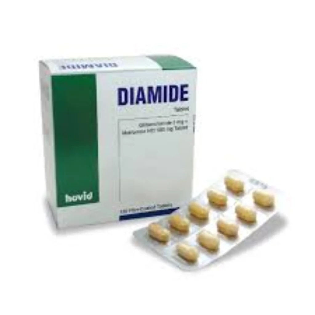 Diamide 500 mg / 5 mg - Depot De Pharmacie "A" Kim Houy