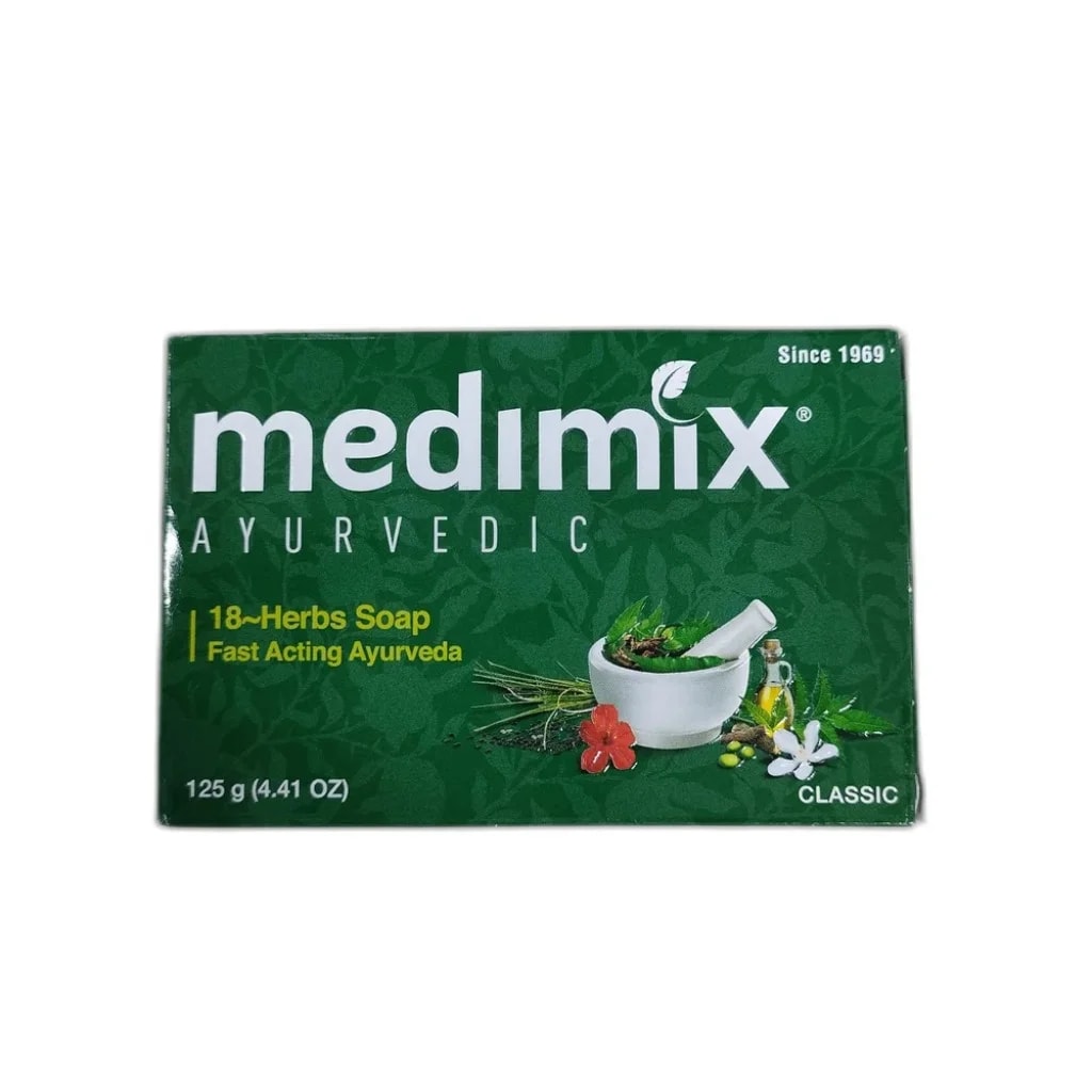 Medimix Ayurvedic Classic 18 Herbs Soap 125 g - Depot de Pharmacie B Rotha