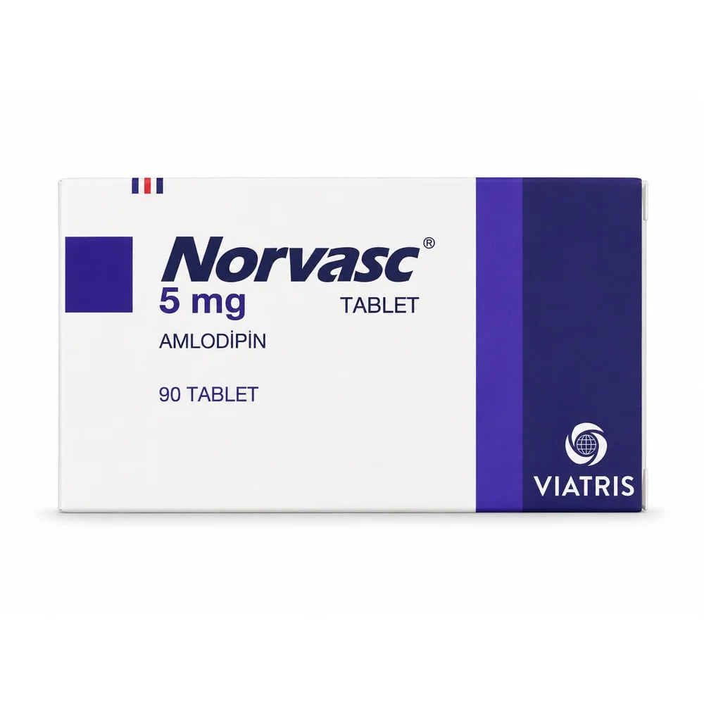 Norvasc 5 mg Amlodipine 5 mg per tablet - Kim Yi