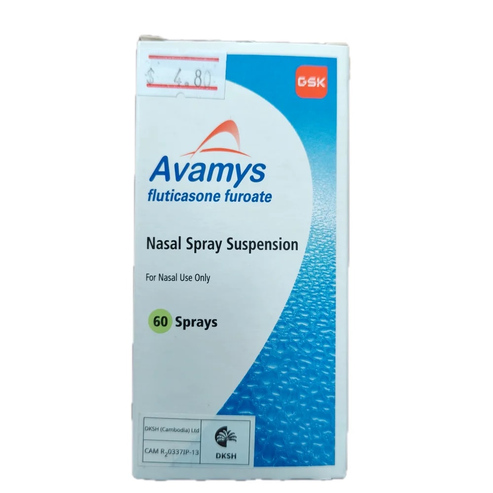 Avamys 27.5 mcg/spray (60 sprays) - Morhachun Pharmacies