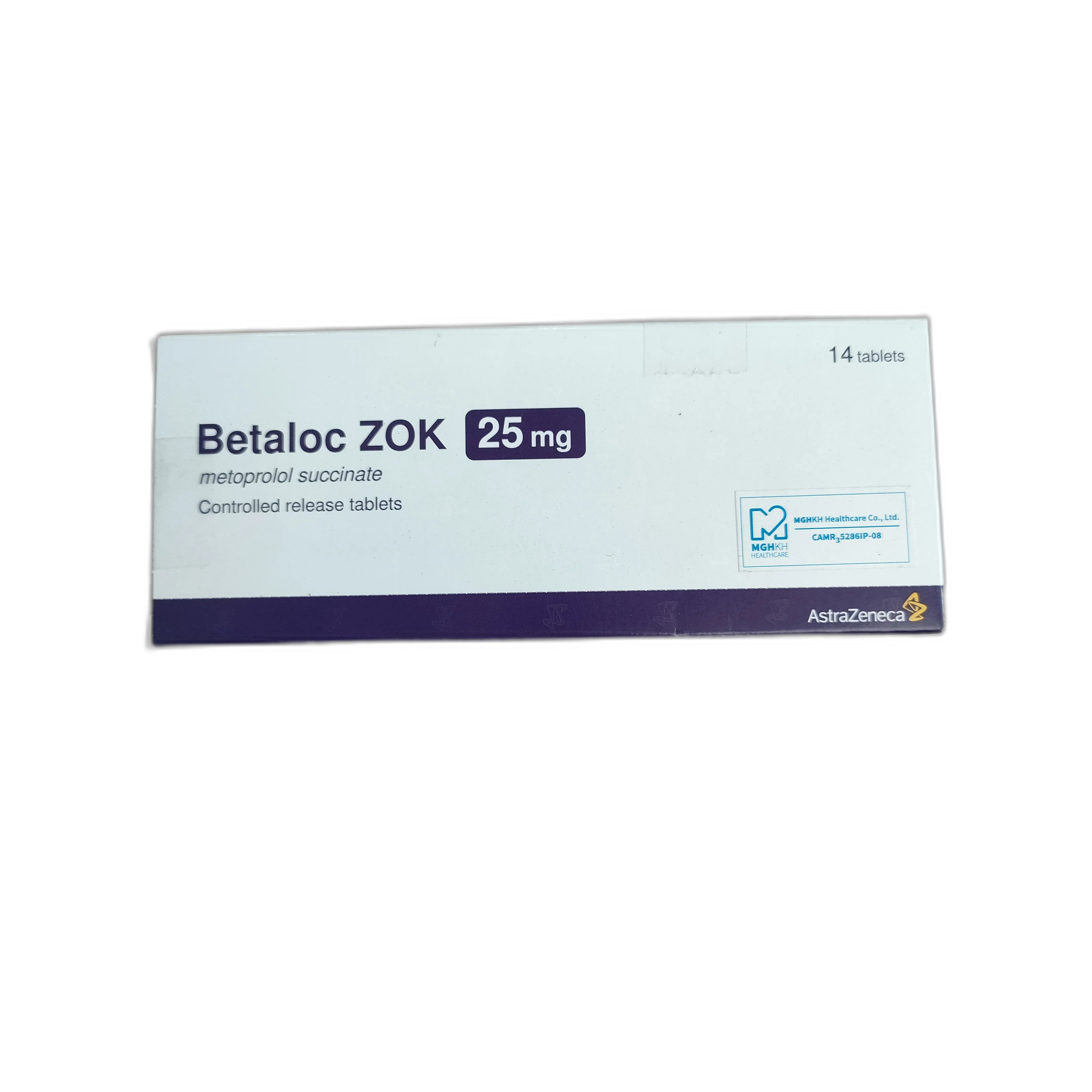 Betaloc ZOK 25 25mg - ឱសថស្ថាន សិរីមង្គលថ្មី