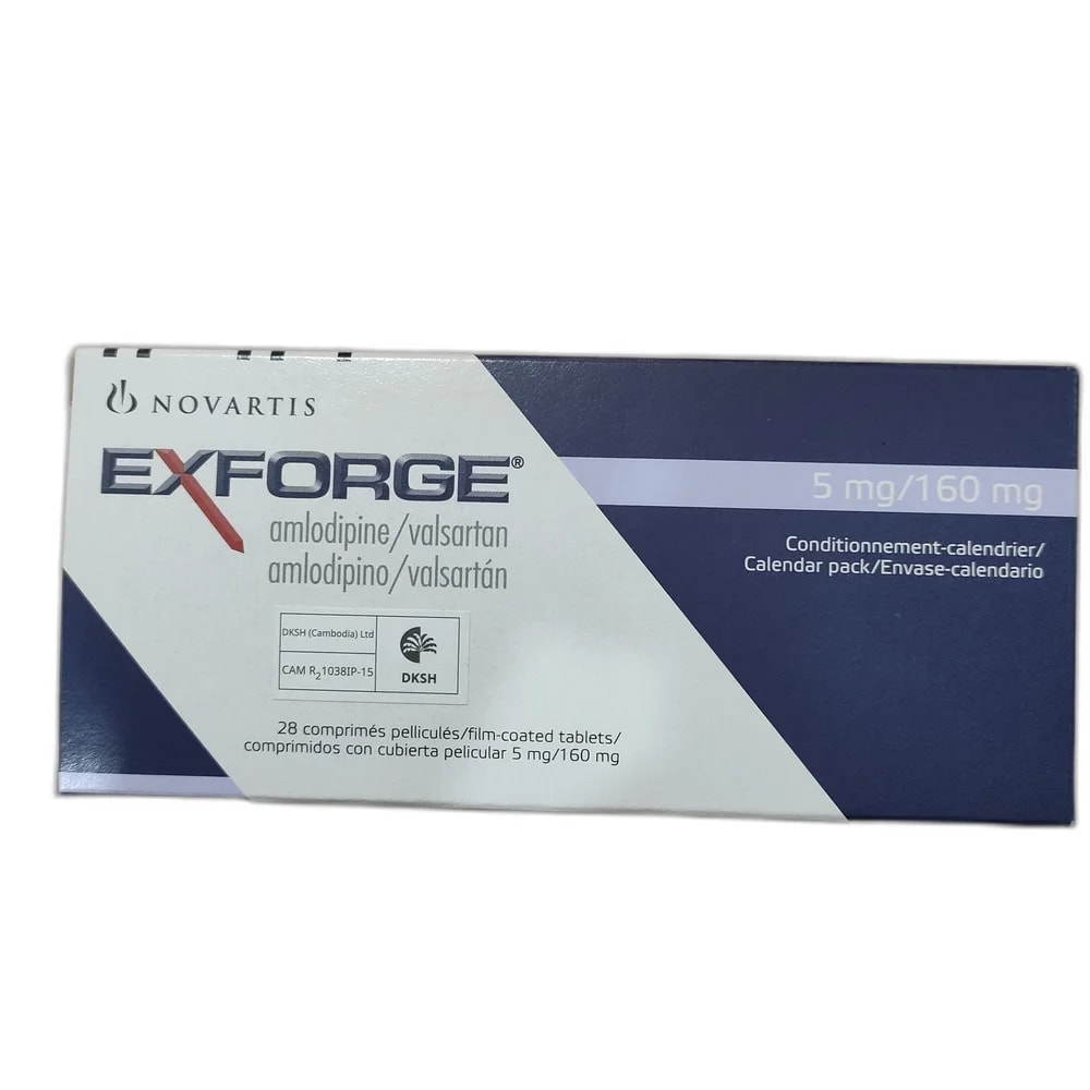 Exforge 5 mg / 160 mg - PHARMCARE PHARMACY