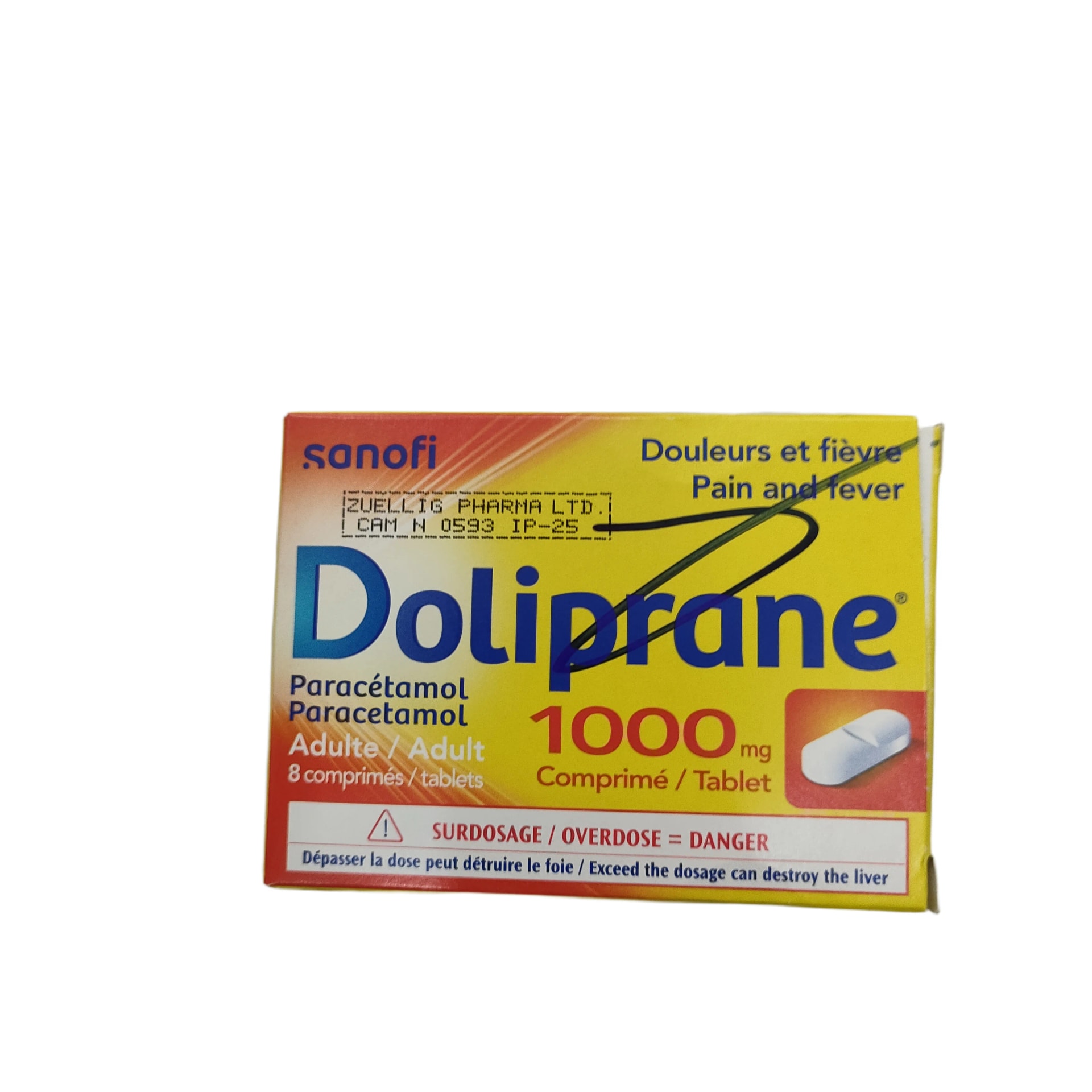 Doliprane 1000 mg - PHARMACY PONLEU AOSOT