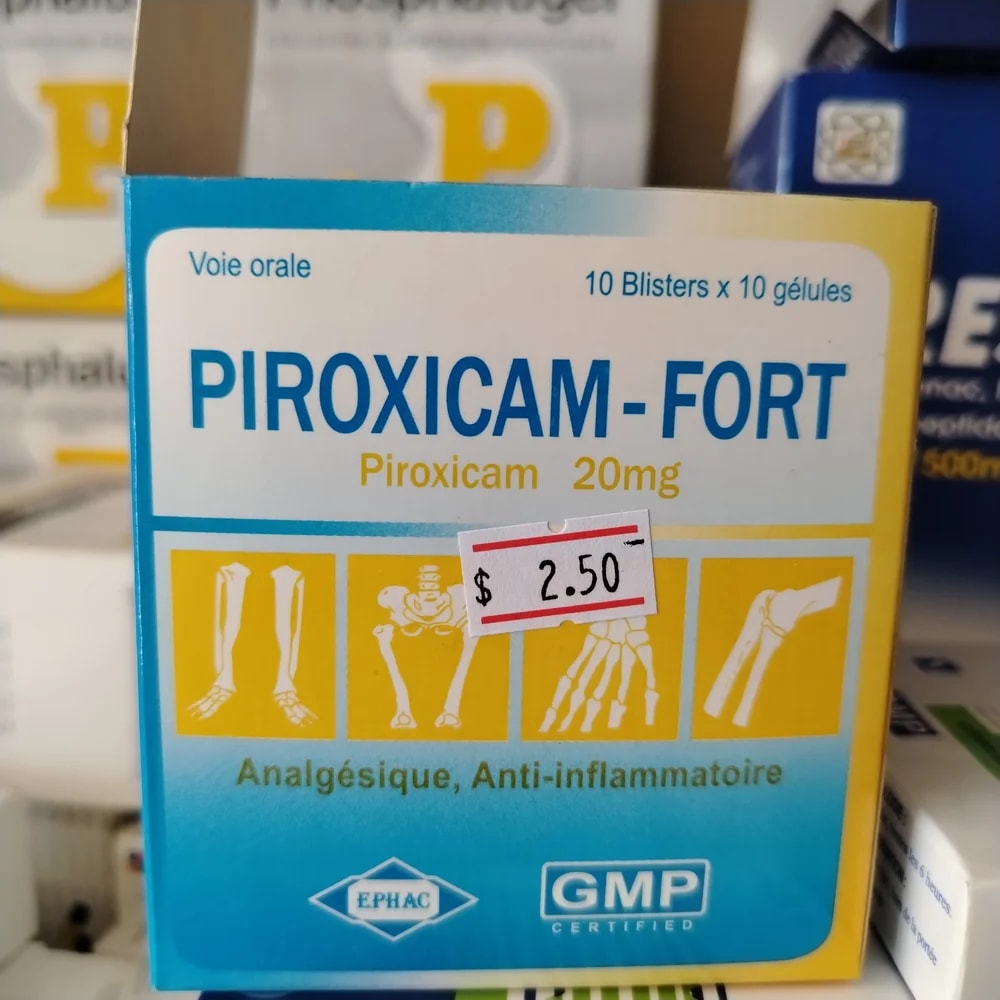 Piroxicam-Fort Piroxicam 20 mg per capsule - CHEANIMUL PHARMACY