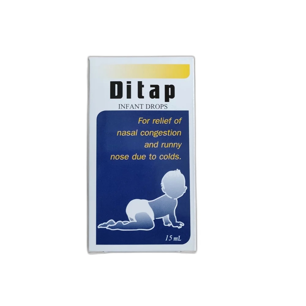 Ditap Brompheniramine 0.8 mg + Phenylephrine 1 mg/ml - PHARMACIE MONGKUL