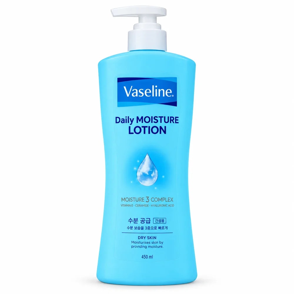 Vaseline Daily Moisture Lotion 450 ml - PHARMCY ARUN REAS