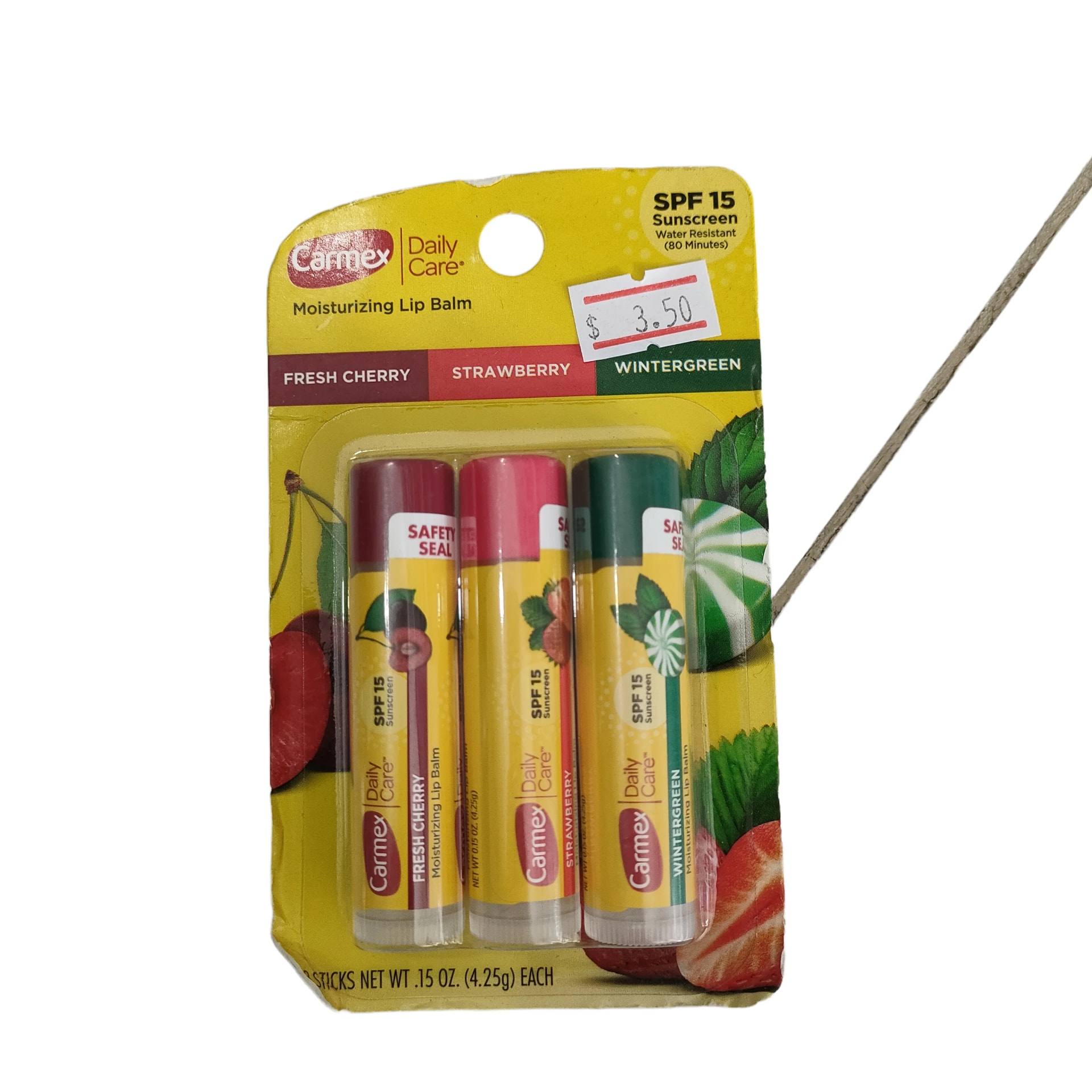 Carmex Daily Care 3 x 4.25g sticks - PHARMACY PONLEU AOSOT