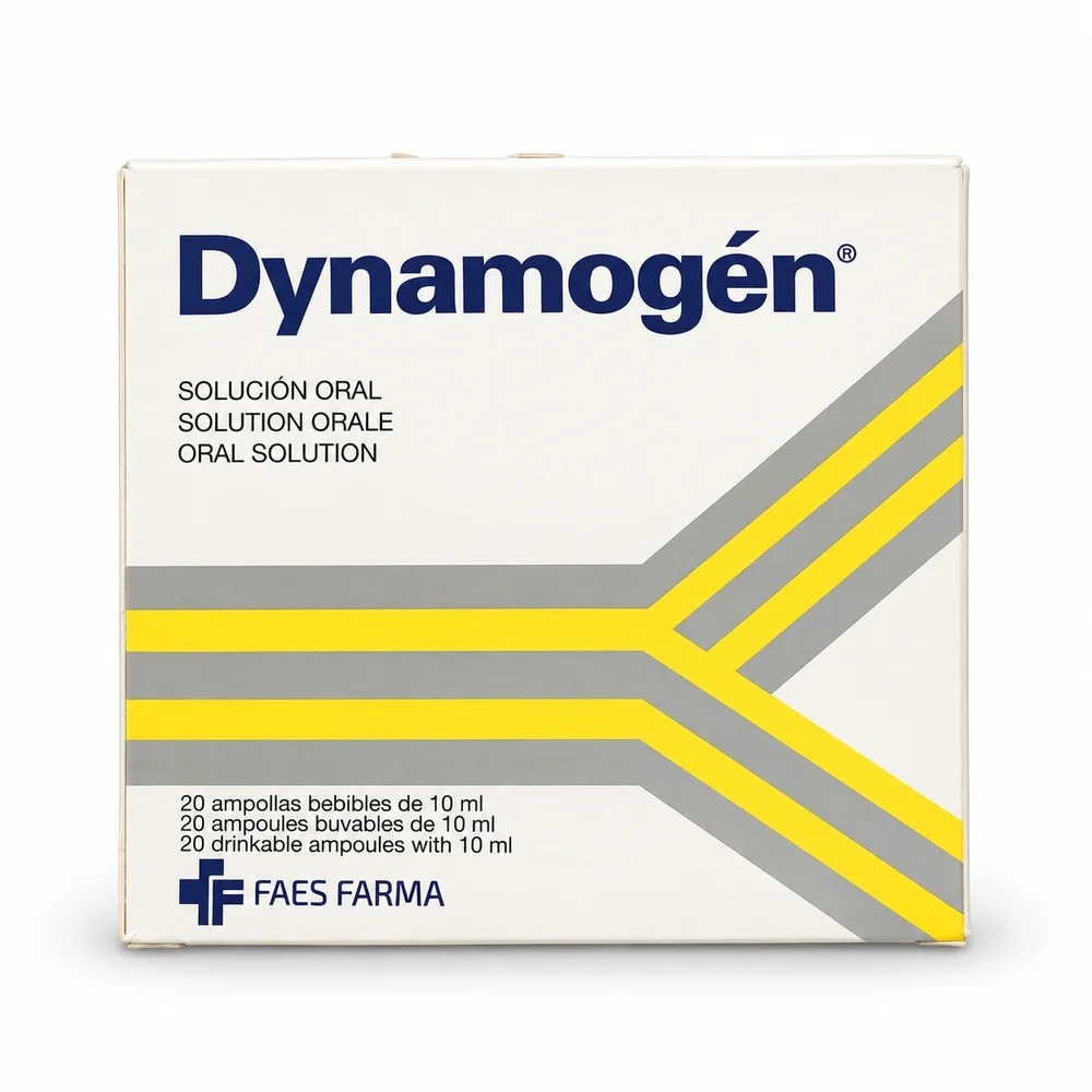Dynamogen Cyproheptadine alpha-ketoglutarate 3 mg / arginine aspartate 1 g per 10 ml ampoule - Sann Sopheachenda Pharmacy