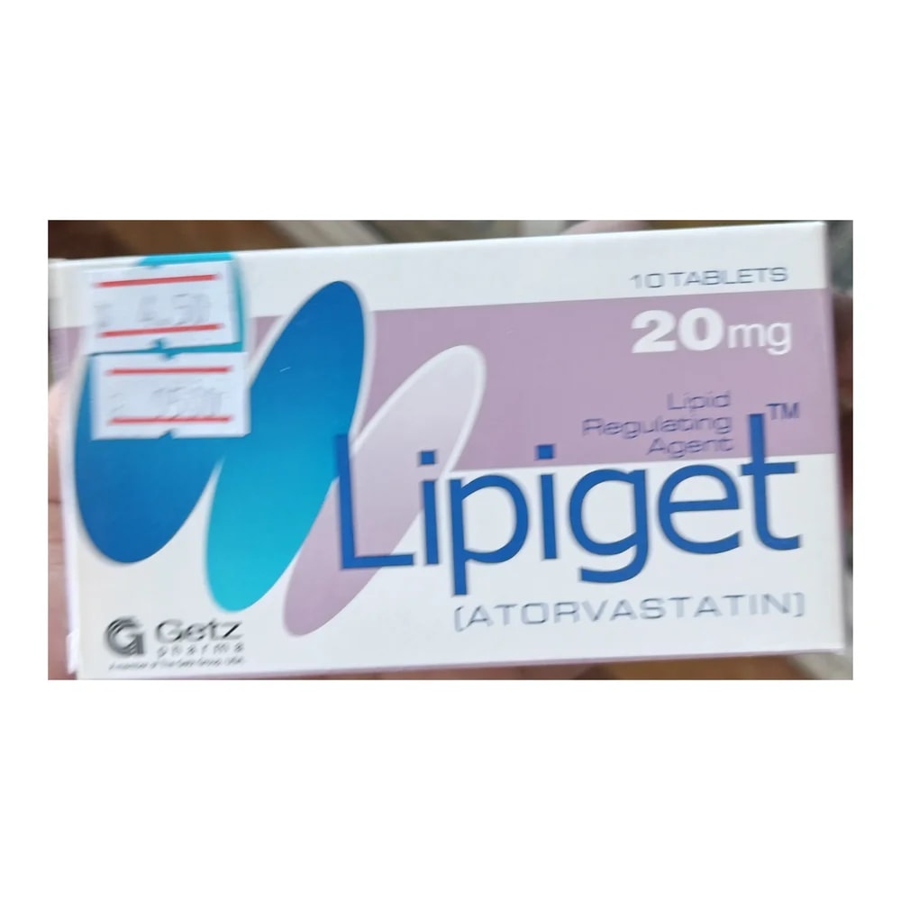 Lipiget 20 mg - Morhachun Pharmacies