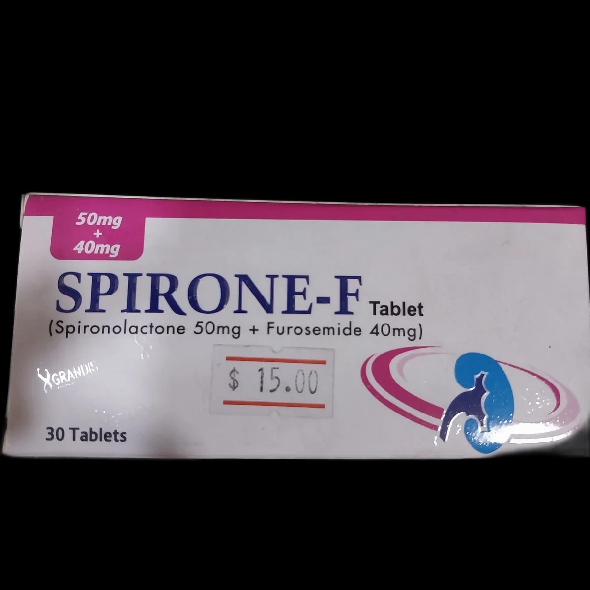 Spirone-F 50mg + 40mg - ឱសថស្ថានព្រះខ័នពេជ្រ