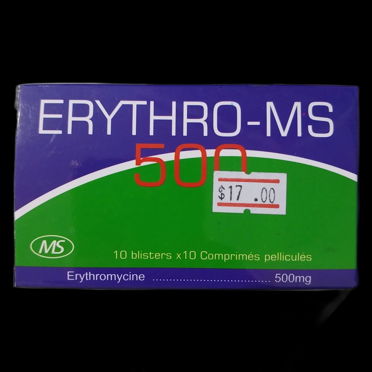 ERYTHRO-MS 500 500mg - α±ααααααΆααααααααααααα