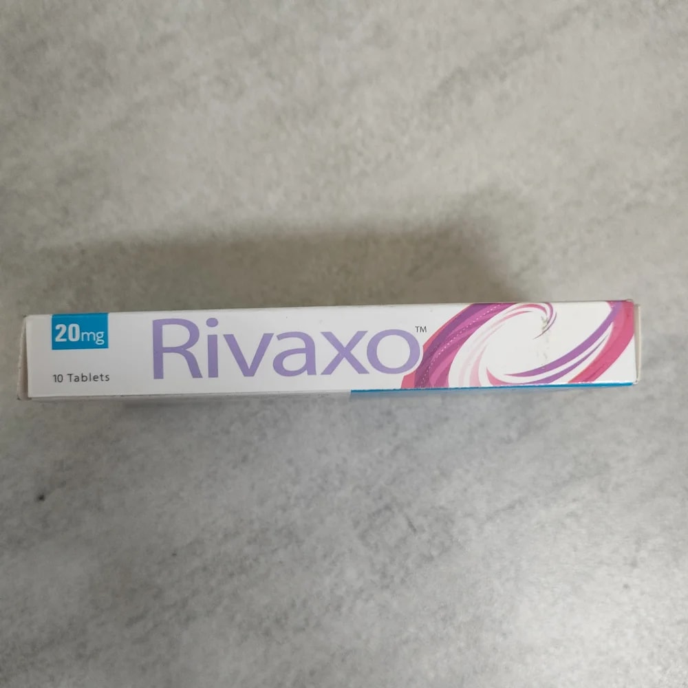 Rivaxo 20mg 20 mg - Depot De Pharmacie "A" Kim Houy