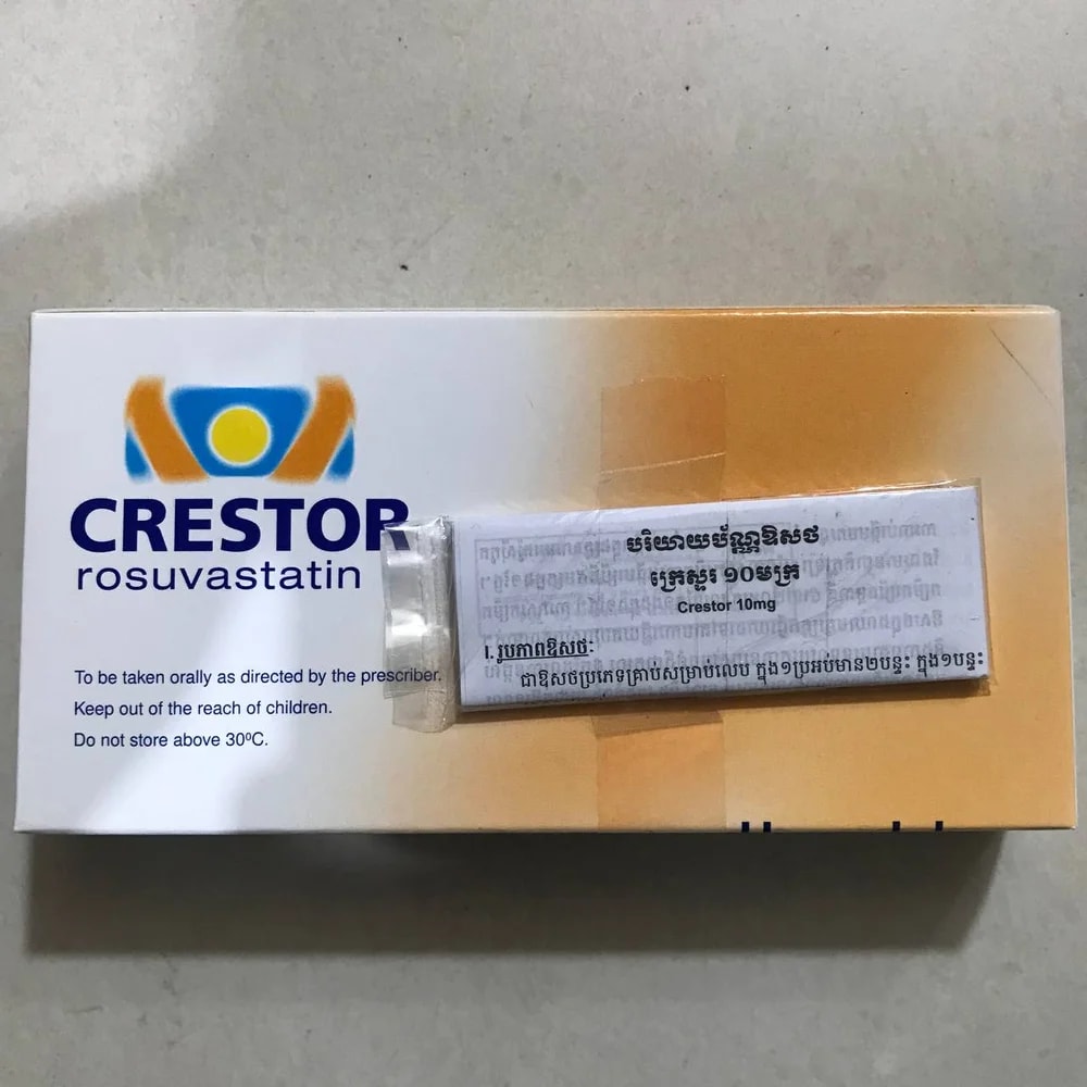 Crestor 10 mg film-coated tablets - PHARMCY ARUN REAS