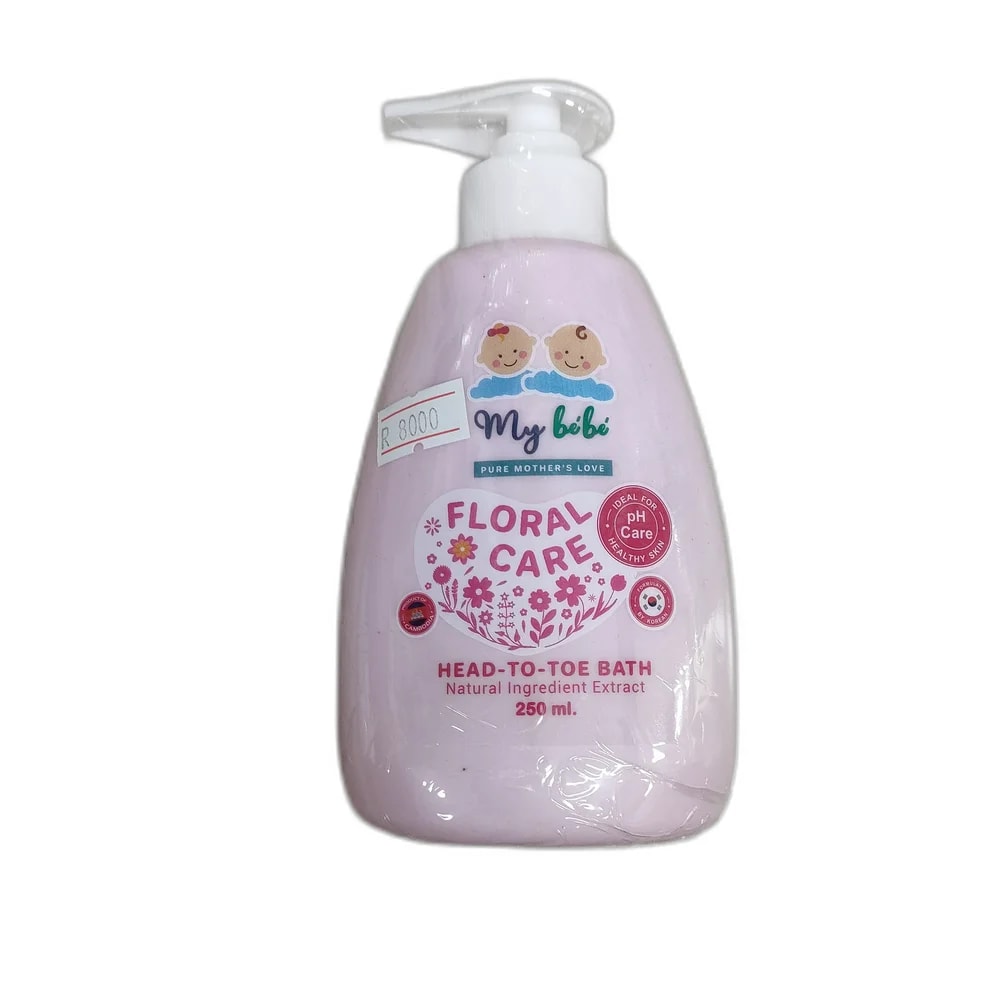 My Bébé Floral Care Head-to-Toe Bath 250 mL - Depot de Pharmacie B Rotha