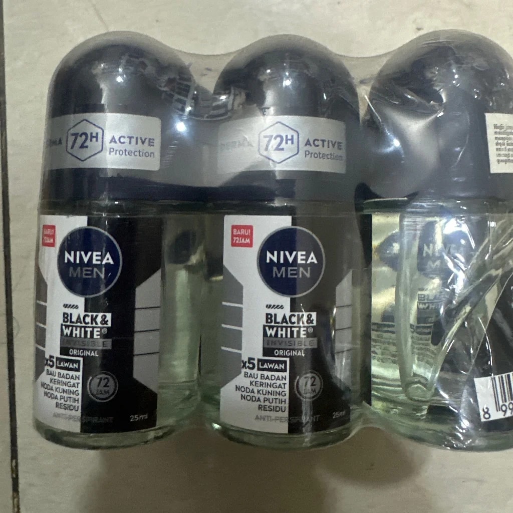 Nivea Men Black white លុញក្លៀក - PONLEU DOUNG DARA PHARMACY