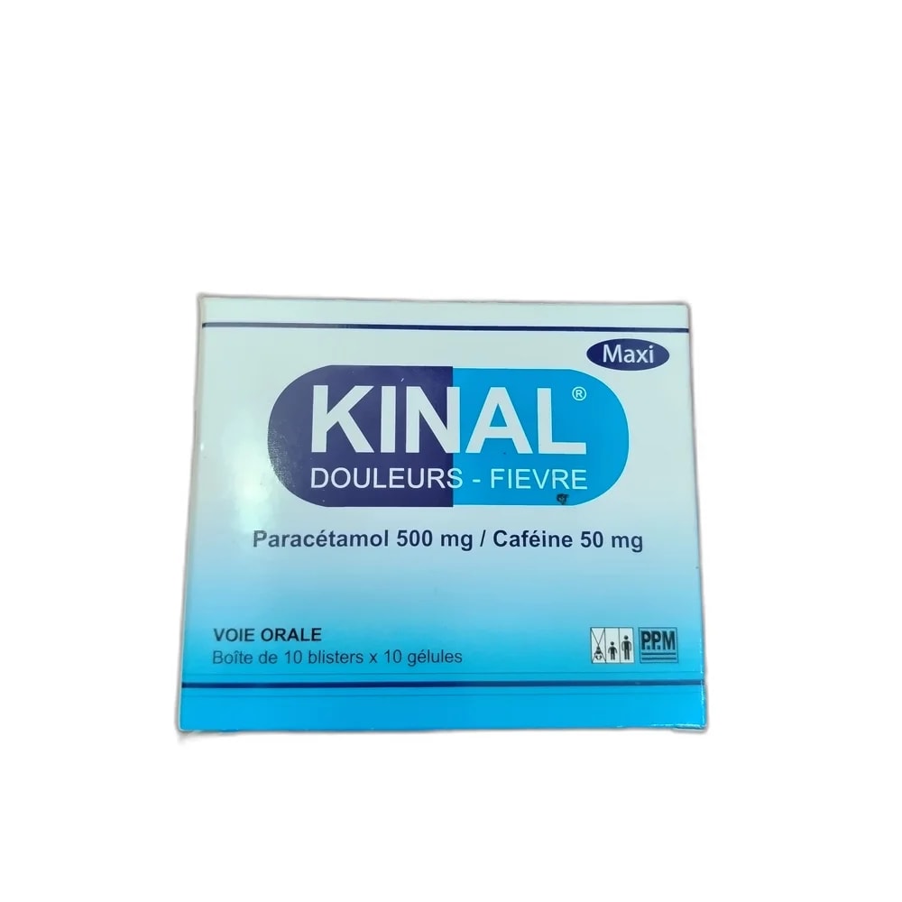 Kinal Maxi Paracetamol 500 mg / Caffeine 50 mg - PHARMA ASSIST PHARMACY