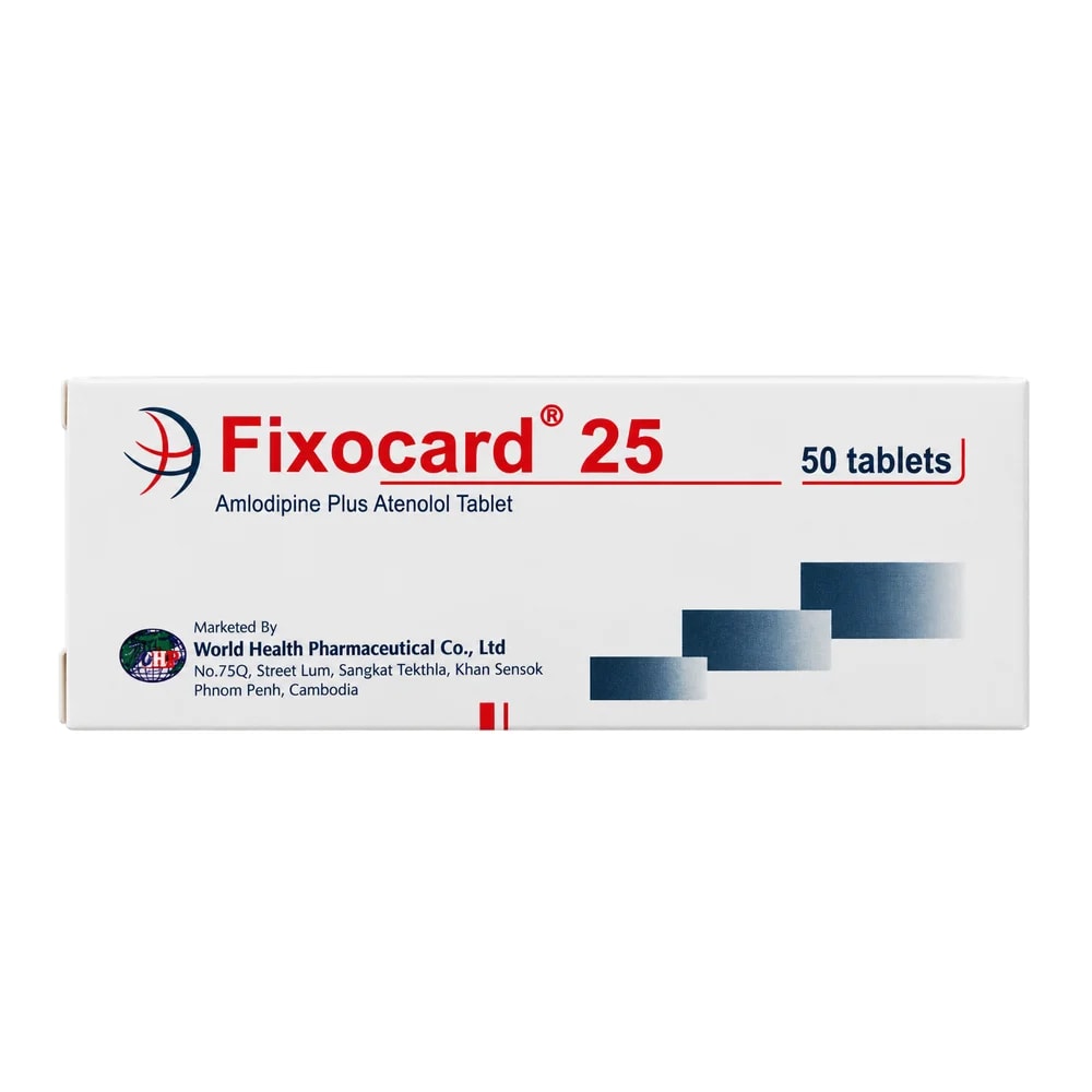 Fixocard 5 mg / 25 mg - Pharmacy Krech hong